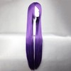 Unique Bargains Women's Human Hair Wigs 39" with Wig Cap Long Hair - 3 of 4