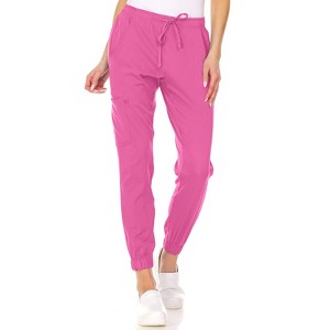 Medichic Women's Leah 5-Pocket Stretch Cargo Jogger Scrub Pants - 1 of 1