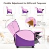 Infans Kids Recliner Chair Gaming Sofa PU Leather Armchair w/Side Pockets Pink - 4 of 4