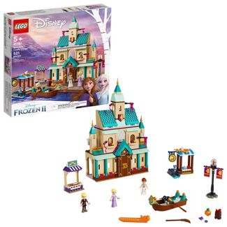LEGO Disney Princess Frozen 2 Arendelle Castle Village Toy Castle Building Set for Imaginative Play 41167