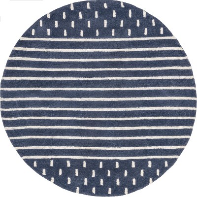 Nuloom Mandia Striped Wool Area Rug