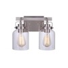 Craftmade Lighting Foxwood 2 - Light Vanity in  Brushed Polished Nickel - 2 of 3