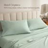 260 Thread Count Organic Cotton Percale Pillowcase Set by Bare Home - 3 of 4