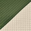 Collections Etc Lacey Scalloped Edge Reversible Quilted Furniture Protector - 4 of 4