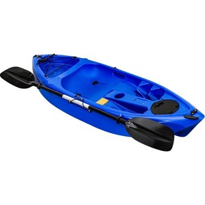 Kids Youth Kayaks, 7FT Sit on Top Fishing Kayak for Child with Paddle, Capacity of 88LBS, Hard Shell Recreational Ocean Kayak - 1 of 4