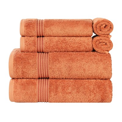 Egyptian Cotton Absorbent Luxury Heavyweight Towel Set by Blue Nile Mills