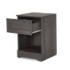 Christopher Knight Home Danbury Rustic Nightstand with Drawer Gray Maple - 3 of 4