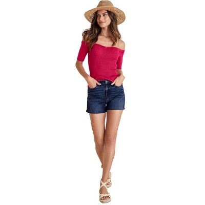 VENUS Womens Off The Shoulder Sweater