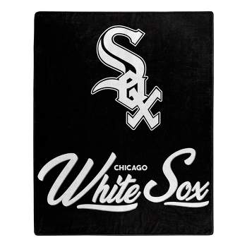 MLB Chicago White Sox 50 x 60 Raschel Throw Blanket