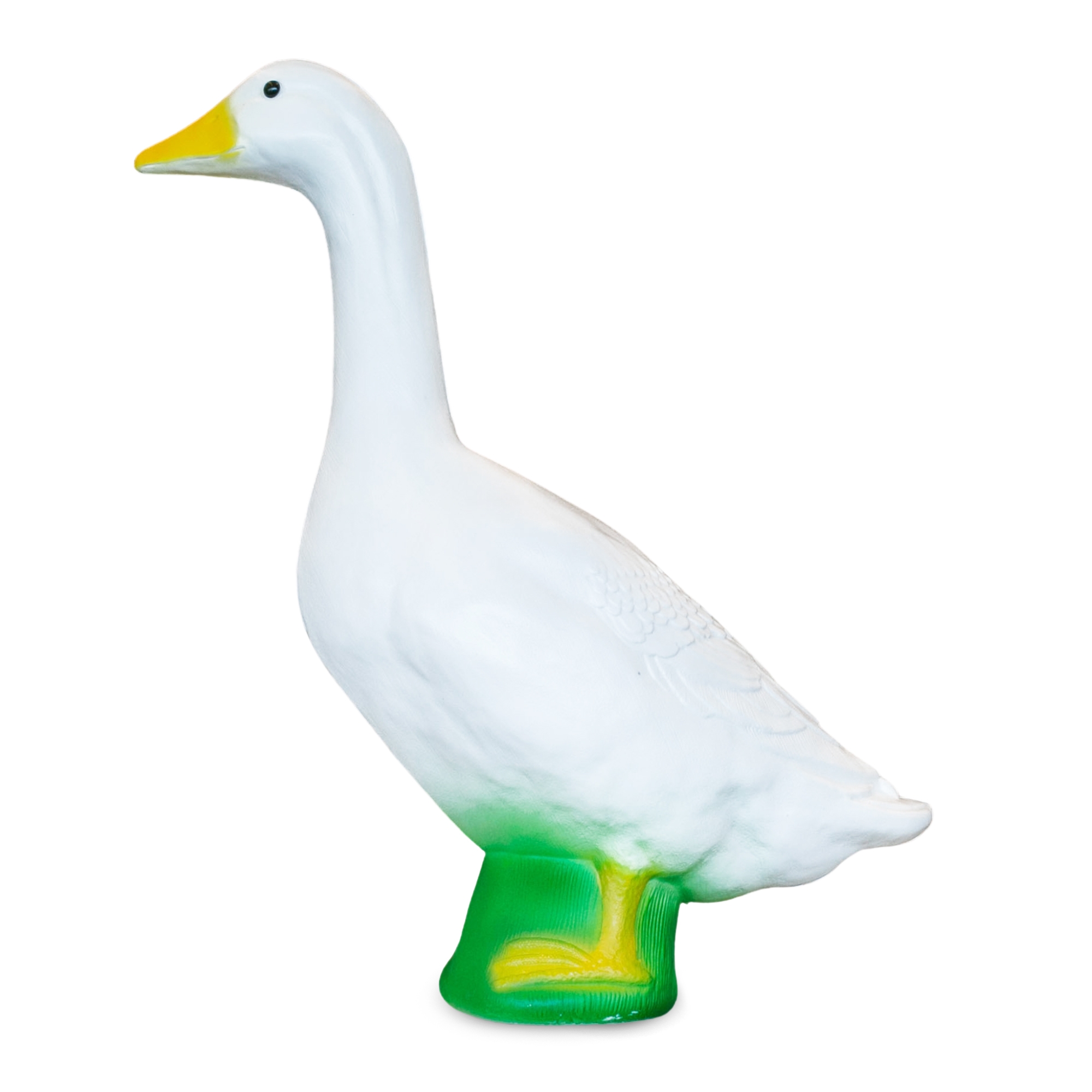 Union Products Goose Outdoor Lawn and Garden Statue, 23" Tall Animal Figurine for Patio, Balcony, or Front Porch Decor, White