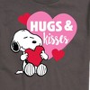 Men's - Peanuts - Snoopy Hugs And Kisses Short Sleeve Graphic T-Shirt - 2 of 4
