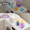 3+2 Pack Laundry Pods Containers, Dryer Sheet Holder and Detergent Dispenser Set with Lids and Labels for Scent Booster, Powder, Pods - 4 of 4