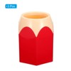 Unique Bargains Desk Cute Pencil Shape Pen Pencil Holders 3 Pcs - 3 of 4