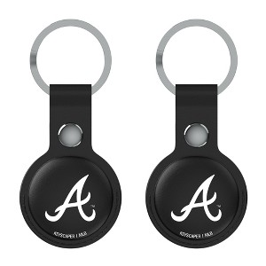 MLB National League Teams Insignia Black Airtag Holder 2-Pack - 1 of 4