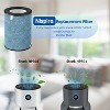 Nispira HP302 3-in-1 True HEPA Activated Carbon Filter Replacement for Shark Air Purifier MAX HP200 HP300 Series Part # HE2FKBAS, HE2FKBASMB, 3 Packs - 4 of 4