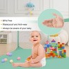 GOTGELIF 50"x50" 6-Panel Baby Playpen Spacious & Secure Portable Playard - 4 of 4