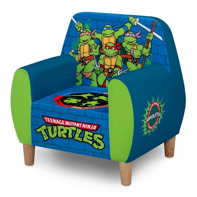 Delta Children Kids&#39; Teenage Mutant Ninja Turtles Foam Chair, 5 of 12