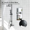 Stainless Steel Shower Niche with Recessed Rectangle Design, No-Tile Installation Required, Wall-Mounted Storage for Bathroom - 4 of 4