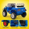 12V Jeep - Jurassic World Kids Ride‑On Car with LED Lights and Rechargeable Battery - 3 of 4