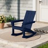 WestinTrends  Modern Adirondack Outdoor Rocking Chair - 2 of 4