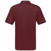 Men's Short Sleeve Henley Polo Shirt with Contrast-Trim - 3 of 4