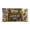 Glicks Real Semi-Sweet Chocolate Chips - Case of 24/9 oz - 2 of 4