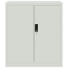 vidaXL File Cabinet Light Gray 31.1 in.x15.7 in.x35.4 in. Steel - 3 of 4
