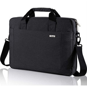 Laptop Bag Case Computer Sleeve Messenger Bag with  Waterproof Large Capacity Business Briefcase - 1 of 4