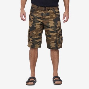 X RAY Men's Classic Fit 12.5" Inseam Knee Length Cargo Shorts (Big & Tall) - 1 of 4