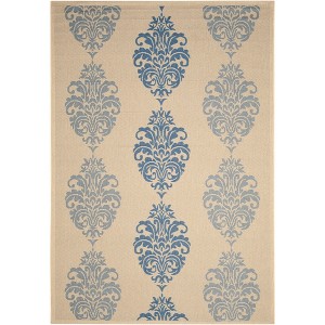 Courtyard CY2720 UV & Stain Resistant Non-Shedding Power Loomed Indoor/Outdoor Rugs - Safavieh - 1 of 4