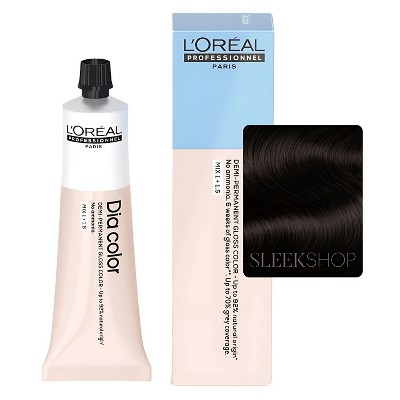 L'Oreal Professionnel DIA COLOR Alkaline Demi-Permanent Gloss Hair Color Dye (formerly Loreal Dia Richesse Haircolor)