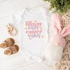 The Juniper Shop Bunny Kisses Easter Wishes Flowers Baby Bodysuit - 2 of 2