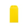 JAM Paper #6 Coin Business Colored Envelopes 3.375 x 6 Yellow Recycled 356730557 - 2 of 2