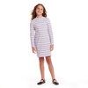 Andy & Evan  Kids  Knit Striped Mock Neck Dress - 2 of 4