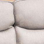 beige cushion/brown wicker