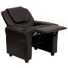 Flash Furniture Contemporary Kids Recliner with Cup Holder and Headrest - 4 of 4