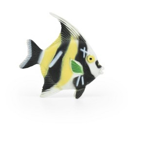 Collectible Wildlife Gifts | Moorish Idol, Tropical Fish, Plastic Fish Design, Realistic Figure, Toy Model, Gift,  2" CWG136 BB28 - 1 of 4