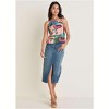 VENUS Womens Ruffle Hem Peplum Tank - 2 of 4