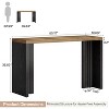 Tribesigns Home Bar Unit, 55.12“Bar Table with a Spacious Tabletop, Modern Freestanding Bar for Home Kitchen, Living Room, Balcony - 2 of 4