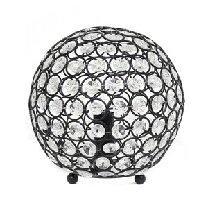 Crystal Ball Sequin Table Lamp - Elegant Design - 1 of 4