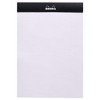 Rhodia Staplebound Notepad - Dot grid 80 sheets - 6 x 8 1/4 - Black cover - 2 of 4