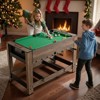 Gymax 2-in-1 48" Swivel Multi Game Table w/Legs 2 Balls Cue Sticks Triangle Brush - 4 of 4