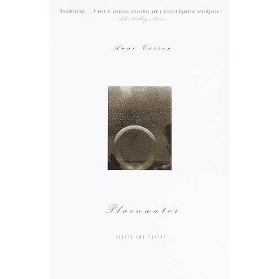 Plainwater - (Vintage Contemporaries) by  Anne Carson (Paperback)