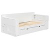 Polibi 4-in-1 Smart Daybed with Pull-Out Bed, Foldable Desk & Storage Drawers - 3 of 4