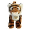 Aurora Medium Bengal Tiger Miyoni Realistic Stuffed Animal Brown 10" - 2 of 4