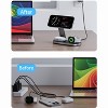 Waloo Premium Desktop 3-in-1 Wireless Charging Station for iPhone, Apple Watch & AirPods - 4 of 4