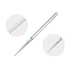 Unique Bargains Emery Nail Drill Bit Set for Acrylic Nails 3/32 Inch Nail Art Tools 44.4mm Length Blue 10 Pcs - 3 of 4
