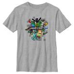 Boy's Minecraft Character Collage T-Shirt