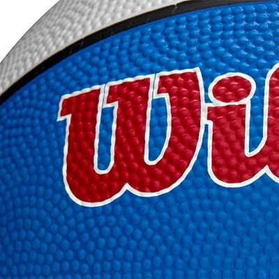 Wilson NCAA Mini Basketball RWB
