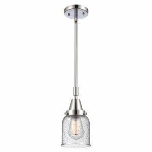 Bell - 1 Light Stem Hung Mini Pendant In Industrial Style-11.13 Inches Tall and 5 Inches Wide - 1 of 1
